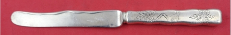 Dessert Knife HH AS  w/ bird on branch 7 1/2